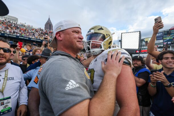 Georgia Tech coach Brent Key