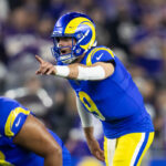 LA Rams QB Matthew Stafford.