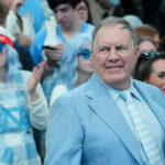 Bill Belichick at the Dean Smith Center.