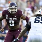 Texas A&M edge rusher Cashius Howell.