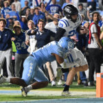 Duke kicker Todd Pelino.