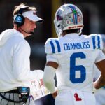 Lane Kiffin and Trinidad Chambliss