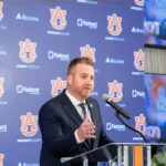 New Auburn coach Alex Golesh.