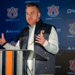 Auburn coach Alex Golesh